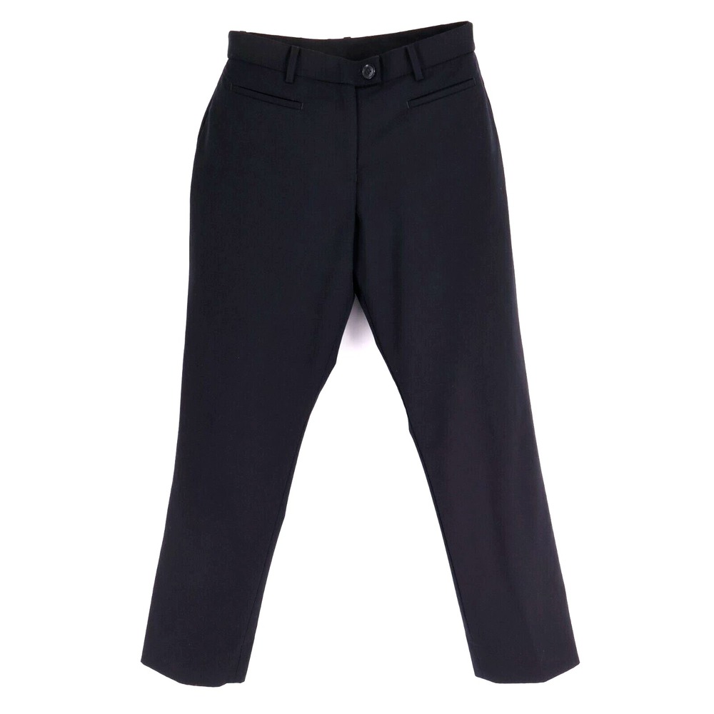 Murphy & Hartelius Black Uniform Pants Lined‎ Womens 6 Black Wool Blend Pockets